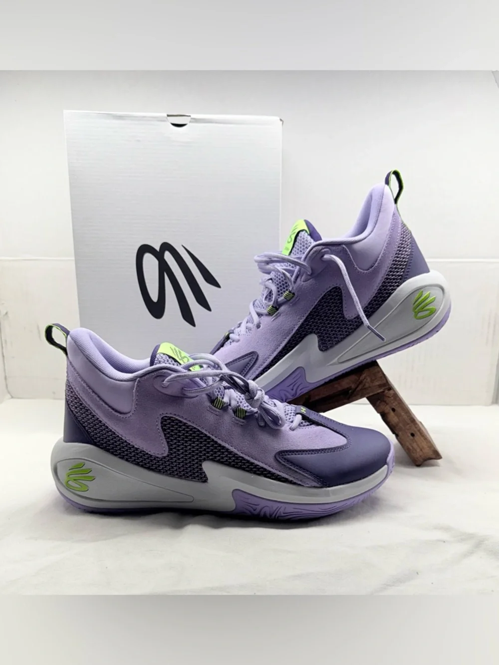 Under Armour Curry Basketball Shoes 3Z 25 SDE Purple Men’s 12 W 13.5 6000750-538